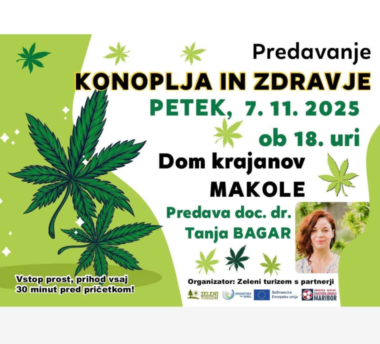 predavanje konoplja in zdravje